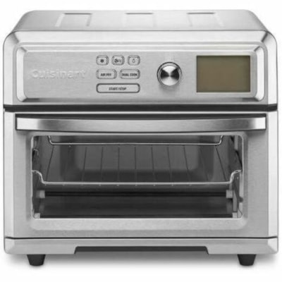 Grille-pain TOA-65C Cuisinart - 16.99 L Capacité - 1800 W - Pain, Friture à l'air, Cuisson, Grillade, Rôtir, Toast, Bagel, Réchauffer, Maintenir au chaud, Cuisson, ... - Acier inoxydable, Argenté 1800 WATTS OF POWER 