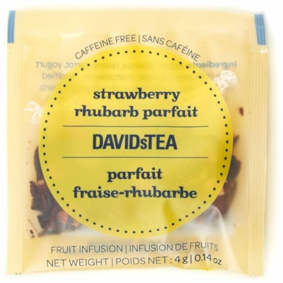 DAVIDsTEA - Thé 960455-0376 Tisane Sachet de thé - Tisane - 0,1 oz (2 g) - 25 / boîte  