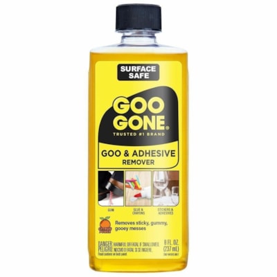 Goo Gone Surface Cleaner - For Multipurpose - 8 fl oz (0.3 quart) - Original Scent Width ORIGINAL BOTTLE STAIN REMOVAL