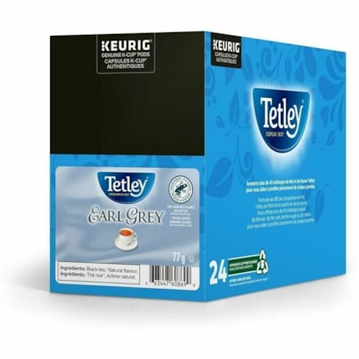 Tetley® - Thé 5000379053 Normal K-Cup - Compatible avec Cafetière Keurig K-Cup - Normal - Kasher - 24 / boîte  