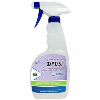 Dustbane Oxy D.S.T. RTU - For Multi Surface, Multipurpose - Ready-To-Use - Spray - 25.4 fl oz (0.8 quart) - Floral Scent Width - Food-safe, Kosher, Solvent-free, Phosphate-free - Colorless - Trigger Bottle - 12 Each WORKS TO REMOVE STAINS  DEODOR IZES  DEGREASES & DESCALES