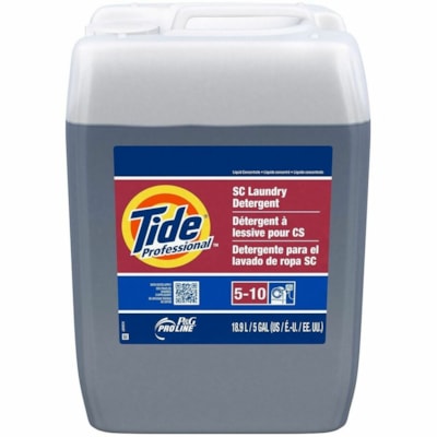 Tide Professional Pro Line SC Laundry Detergent - For Washroom, Laundry - Concentrate - 18.93 L 5-10  CLOSED LOOP 