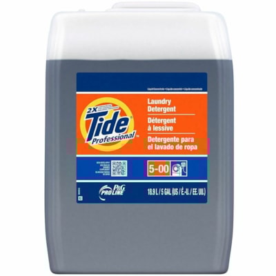 Tide Professional P&G Pro Line 2X Laundry Detergent - For Laundry - Concentrate - 18.93 L - Original Scent  