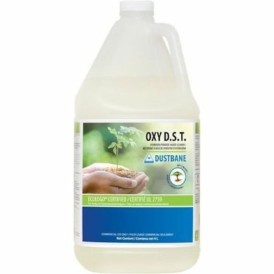 Dustbane Hydrogen Peroxide Based Cleaner - For Hard Surface, Carpet - Ready-To-Use - 4 L - 4.5 to 5.5 pH - Floral Scent - Color-free, Solvent-free, Phosphate-free, Biodegradable, Residue-free, Non-toxic HYDROGEN PEROXIDE BASED 