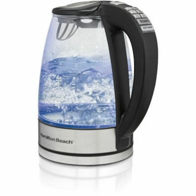 Hamilton Beach - Bouilloire électrique 40941C - 1500 W - 1,70 L - Acier inoxydable  