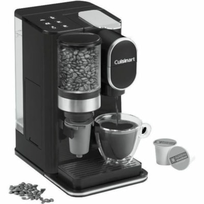 Cuisinart Grind & Brew Single-Serve Coffeemaker - Programmable - 1.42 L - Single-serve - Grinder - K-Cup Pod/Capsule Brand - Black - Charcoal Filter GRIND & BREW 