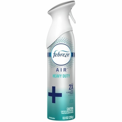 Febreze AIR Heavy Duty Crisp Clean Air Freshener - Spray - Crisp Clean - Formaldehyde-free, Phthalate-free, Heavy Duty - 1 Each  