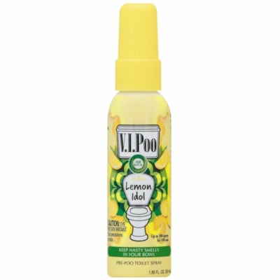 Air Wick V.I.Poo Toilet Spray Lemon Idol - Spray - 55 mL - Lemon Idol - Odor Neutralizer - 1 Unit AIRWICK 