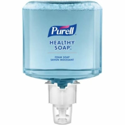 PURELL® Healthy Soap Mild Foam - 1.20 L - Dirt Remover, Bacteria Remover - Hand - Moisturizing - Dye-free, Fragrance-free, Phthalate-free, Paraben-free, Triclosan-free, Quick Rinse, Refillable - 2 / Case SOAP GENTLE & FREE FOAM 1200ML FOR ES6 DISPENSER