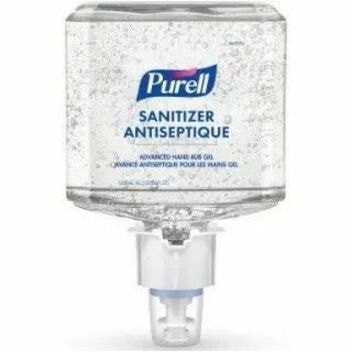 PURELL® Advanced Hand Sanitizer Gel Refill - Fragrance-free Scent - 1.20 L - Kill Germs - Hand - Dye-free - 2 / Case  