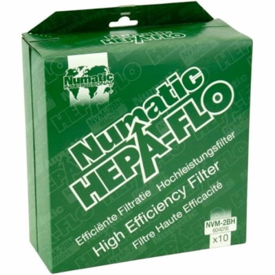 Numatic NVM - 2BH Vacuum Bags - 10 / Pack - 17.03 L - Lightweight - Paper  VACUUM BAGS FOR 4 GALLON VACS