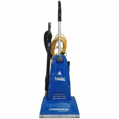 Dustbane Tracker 71000 Upright Vacuum Cleaner - 3.79 L - Bagged - Brushroll, Nozzle, Crevice Tool, Wand - 84" (2133.60 mm) Hose Length - HEPA - 897.7 gal/min (3398021.59 mL/min) - 70 dB(A) Noise Level HEPA UPRIGHT 14" 70DB 50' CORD DB # 71000
