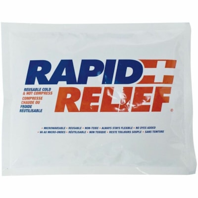 Rapid Relief - Compresse froide/chaude - hauteur de 6,75 po (171,45 mm) x largeur de 8,50 po (215,90 mm) - 1 / Unité 6-3/4 X 8-1/2" REUSABLE 