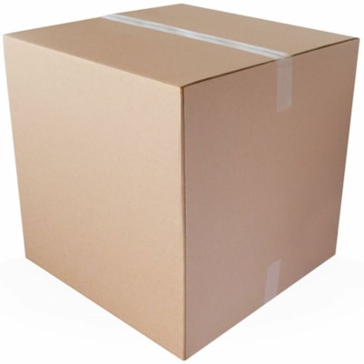 Crownhill - Boîte d'expédition RSC24X24X24 - Internal Dimensions : longueur de compartiment 24 po (609,60 mm) x largeur de compartiment 24 po (609,60 mm) x hauteur de compartiment 24 po (609,60 mm) - Robustesse standard - Simple Mur - 32 ECT - Carton - Kraft - Pour Expédition, Stockage  