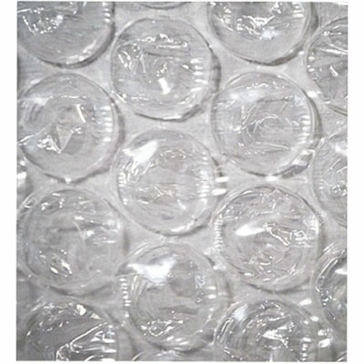 Crownhill Mailing Wrap - 12" (304.80 mm) Width x 65 ft (19812 mm) Length - 0.5" (12.70 mm) Bubble Size - Heavy Duty, Lightweight, Flexible, Transparent, Damage Resistant - Clear 12" X 65' 