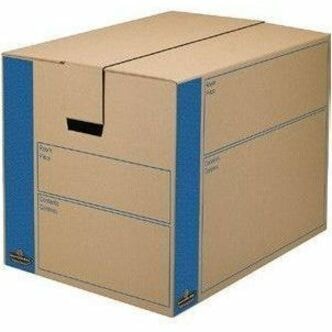 Bankers Box - Boîte d'expédition SmoothMove - External Dimensions : largeur de 12 po (304,80 mm) x profondeur de 12 po (304,80 mm) x hauteur de 16 po (406,40 mm) - Pour Stockage - 10 emballage DéMéNAGEMENT PETITES - 12 X 12 X 16  PO