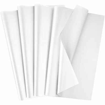 Gunther Mele - Papier d'emballage 20850400GT - largeur de 20 po (508 mm) x longueur de 30 po (762 mm) - Recyclable - Papier - Blanc - 480 / emballage EMB. DE 480 FEUILLES 