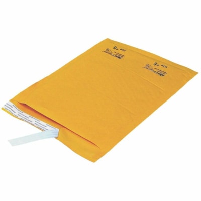 Crownhill - Enveloppe Ecolite - Bulle/Expédition - #6 - largeur de 12 1/2 po (317,50 mm) x longueur de 19 po (482,60 mm) - Autoscellant - 25 / boîte DIM INTERNES: 12 1/2''X18 1/8" DIM EXTERNES:  13 1/2"X18 5/8"