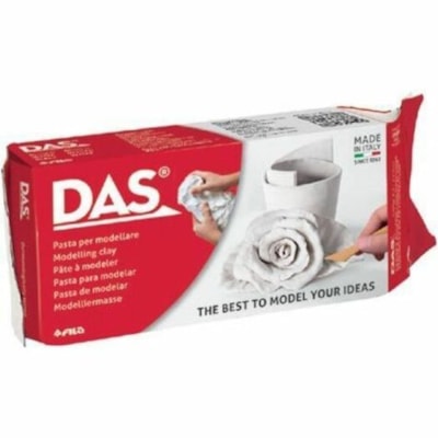 DAS Air Dry Clay Pack - Wood, Cardboard - White - 1 1.1LB BAG WHITE