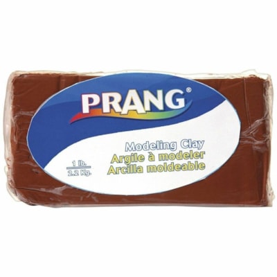 Prang Modeling Clay - Brown 1LB BLOCK 