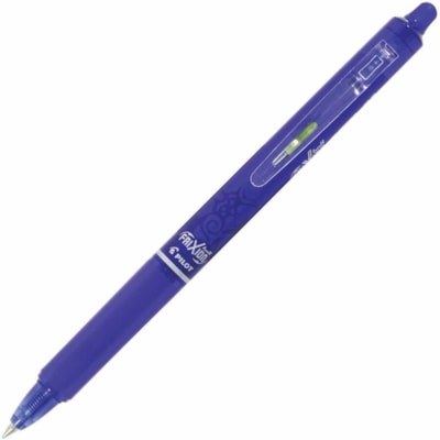 FriXion Ball Clicker Rollerball Pen - 0.7 mm (0.03") Fine Pen Point - Retractable - Erasable - Blue Ink - Thermosensitive Ink - Blue Barrel - Stainless Steel Tip - 1 Each ERASABLE RETRACTABLE 0.7MM BLUE