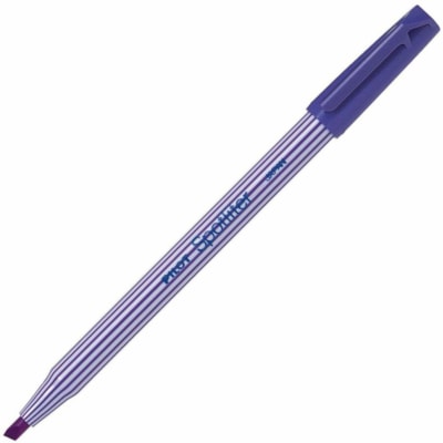 Spotliter - Surligneur SWSL-PE - Pointe biseautée Pointe de marqueur - Ink Pourpre FINE POINTE BISEAUTÉE COULEUR FLUORESCENTE  PILOT