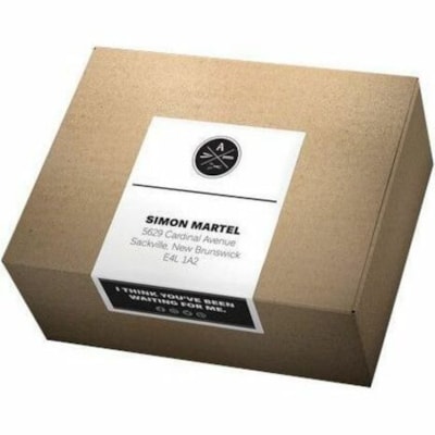 Avery TrueBlock, 8 ½" x 5 ½" , Permanent Adhesive, for Laser and Inkjet Printers - 8 1/2" (215.90 mm) Height x 5 1/2" (139.70 mm) Width - Permanent Adhesive - Rectangle - Inkjet, Laser - Matte - White - Curl Resistant, Jam-free, Smudge-free, Customizable - 2 / Sheet - 200 / Box WHITE  2 LBLS/SHT  100 LBL/BOX LASER COMPATIBLE