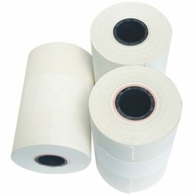 Mcdermid Paper Converters - Papier de reçu TO1-438125 - 4 3/8 po (111,13 mm) x 125 pi (38,10 m) - 1,94 oz (55 g) Poids de Base - Sans BPA - Blanc - 32 / boîte 4 3/8 X 125 PI  2 1/4 PO DIAM. 