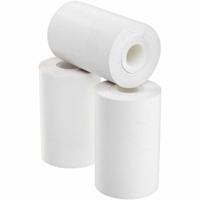 Mcdermid Paper Converters - Papier imprimable TO1-22550-50 - 2 1/4 po (57,15 mm) x 50 pi (15,24 m) - 48 g/m² Grammage - Sans BPA, Résistants - Blanc - 50 / boîte  