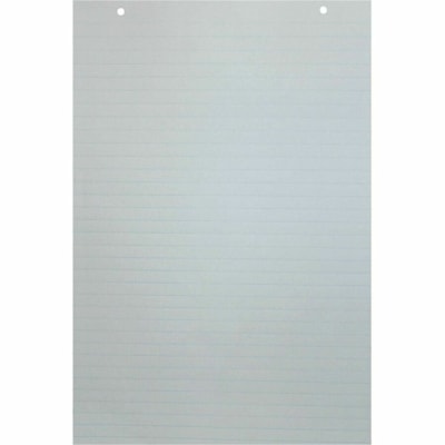 Pacon® Easel Pad - 100 Sheets - Printed - Ruled Front Ruling - 2 Hole(s) - 16 lb (7257.48 g) Basis Weight - 22" (558.80 mm) x 34" (863.60 mm) Sheet Size - Punched, Sturdy Backcard, Portable - 100 / Pad 100SHTS 16LB BOND (LINED) LONG WAY