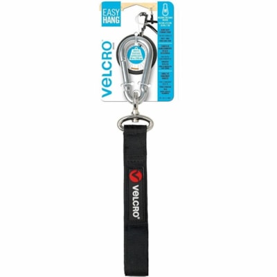 VELCRO® Storage Strap - 200 lb (90718.47 g) Load Capacity - Medium (M) - Hook & Loop Attachment - 1" (25.40 mm) Width x 24" (609.60 mm) Length - Black - Nylon - 1 STRAP 24IN X 1IN 200LBS. BLACK 