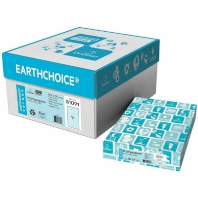 Lettermark Multipurpose Paper - 8 1/2" (215.90 mm) x 14" (355.60 mm) - 20 lb (9071.85 g) Basis Weight - 75 g/m² Grammage - Smooth - Sustainable Forestry Initiative (SFI) - Acid-free - Blue - 5000 Sheets - 500 Sheets per Ream - 5000 / Carton 20LB LEGAL ACID FREE LASER 30% PCF SFI CERTIFIED