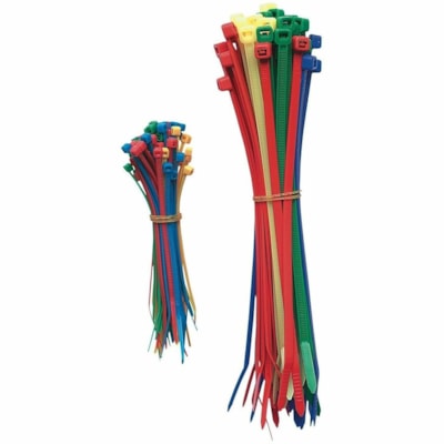 DURALINE - Attache de câbles 7388 - Collier pour câble - Assorti - Nylon - 100 / emballage 100/PAQUET 4PO À 8PO EN MESURE