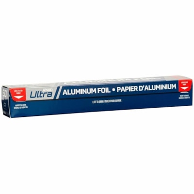 TITAN Packing Wrap - 12" (304.80 mm) Width x 50 ft (15240 mm) Length x 0.9 mil (0 mm) Thickness - Freezer Safe, Versatile - Aluminum - Silver - 1 / Unit  