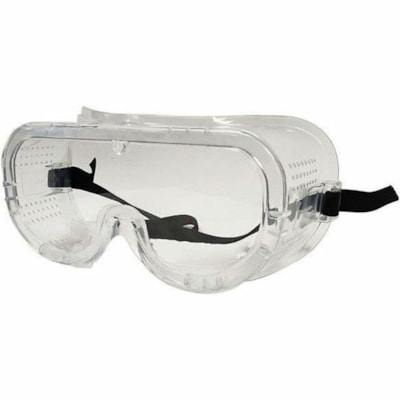 Safety-Flex Safety Googles - Recommended for: Eye - Dust, Debris, Fog, Dirt Protection - Polycarbonate, Rubber, Polyvinyl Chloride (PVC) - Translucent - Clear Lens - Anti-fog, Vented, Latex-free - 12 / Box GOGGLES  CLEAR LENS DIRECT VENT  CSA