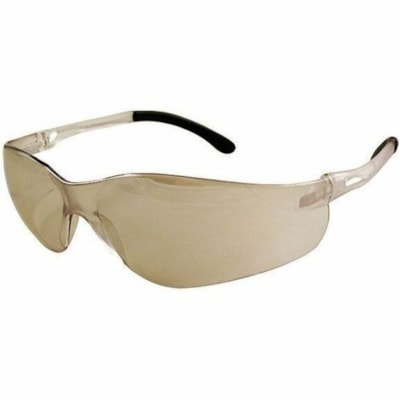 SenTec - Lunettes de sécurité 12E90805 - Recommended for : ¿il, Intérieur/extérieur - Ultraviolet Protection - Polycarbonate, Caoutchouc - Lens Miroir - Durci, Résistants, Léger, Conception enveloppante, Tempes avec pointes en caoutchouc, Résist COUSSINS DE BRANCHE CAOUTCHOUC 