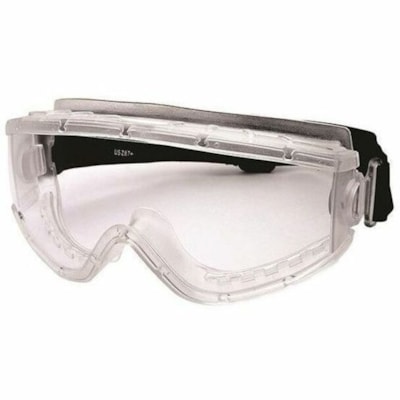 Cambridge Safety Glasses - Recommended for: Eye - UVA, UVB, Fog Protection - Polycarbonate - Translucent - Clear Lens - Anti-fog, Flexible Frame, Adjustable Ear Strap, Comfortable, Lightweight, Elastic Headband, Ergonomic Design, Abrasion Resistant, Distortion-free - 12 / Box POLYCARBONATE LENS INDIRECT VENTILATION  CSA