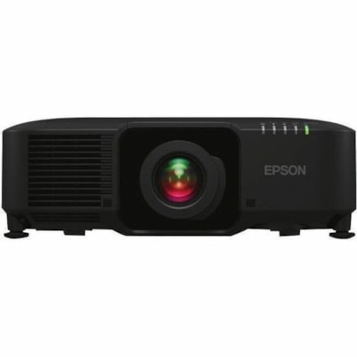 Epson EB-PQ2008B Ultra Short Throw 3LCD Projector - 21:9 - Ceiling Mountable - High Dynamic Range (HDR) - 1920 x 1080 - Front, Rear, Rear Ceiling, Ceiling - 2160p - 20000 Hour Normal Mode - 30000 Hour Economy Mode - Full HD - 5,000,000:1 - 8000 lm - HDMI - USB - Network (RJ-45) - Large Venue - 3 Yea jector  Black 