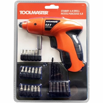 Perceuse TOOL MASTER - Sans fil CORDLESS 24 PIECES SCREWDRIVER LED BATTERY LEVEL INDICATOR