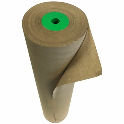 Papier d'emballage EDGE - largeur de 36 po (914,40 mm) x longueur de 1200 pi (365760 mm) - Résistant aux salissures, Résistant à l'humidité, Résistant aux rayures, Matelassées - Papier Kraft - Natural - 1 Unité 36" X1200' NATUREL 