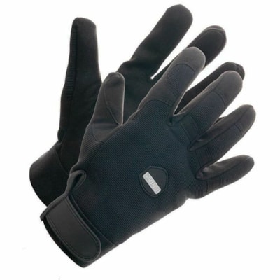 Forcefield - Gant de performance d'hiver noir, moyenne, 1 paire - Moyen Taille - Pour Main droite / gauche - Synthetic - Noir - Isolé, Doublure Thinsulate, Confortable, Résistant à l'abrasion, Poignet élastique - Pour Travail mécanique, Automobile, Assemblage, Constr SPANDEX BACK  SYNTHETIC PALM 