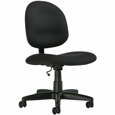 Global Score Chair - Fabric Seat Material - Fabric Back Material - Black Frame Color - Low Back TERRACE BLACK 
