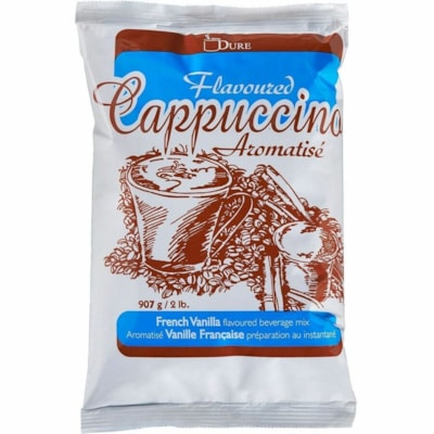 Dure Coffee - 32 oz (907 g) - French Vanilla, Cappuccino - 1 Unit POWDER 