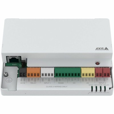 AXIS A9210 OFFERS TEN I/O PORT S INCLUDING TWO CONFIGURABLE I /OS  FIVE INPUTS  TH