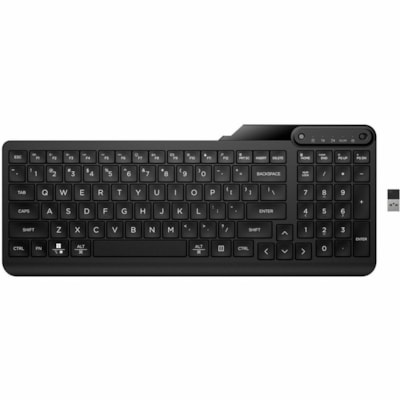 HP 475 Dual-Mode Wireless Keyboard - Wireless Connectivity  STATES / CANADA ENGLISH 