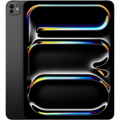 Apple iPad Pro (7th Generation) Tablet - 13" - Apple M4 - 16 GB - 2 TB Storage - 5G - Space Black - M4 Deca-core (10 Core) 4.40 GHz - 2752 x 2064 - True Tone Technology, Ultra Retina XDR Display Display - Cellular Phone Capability - HSPA, LTE, GPRS, EDGE, HSDPA, 5G NR, DC-HSDPA, HSPA+, UMTS - 12 Meg  SYST 
