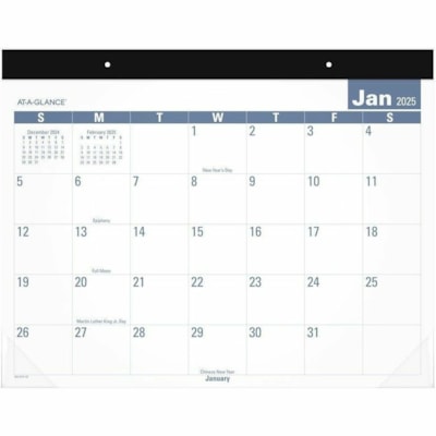 EASY TO READ DESK PAD MONTHLY DESK PAD ENGLISH ONLY