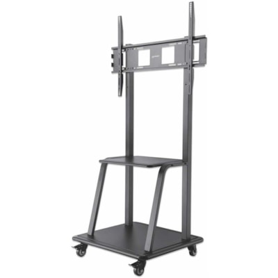 INTRACOM ULTRA HEAVY-DUTY HEIG HT-ADJUSTABLE TV CART 