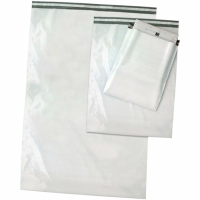 SPC Mailer - Mailing/Shipping - 19" (482.60 mm) Width x 24" (609.60 mm) Length - White - Poly - 200 / Carton SELF-SEALING 200/CS 