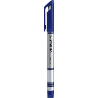Stabilo - Stylo à pointe poreuse Sensor 189/40 - Fine Pointe de stylo - Ink Rouge - Barrel Aluminium, Plastique - Métal Pointe - 10 / boîte LARGEUR DU TRAIT : 0.3MM 